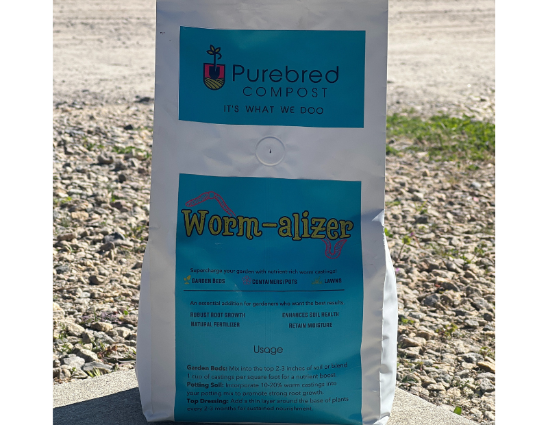 Purebred Power: Grow Better with Worm-alizer Vermicompost